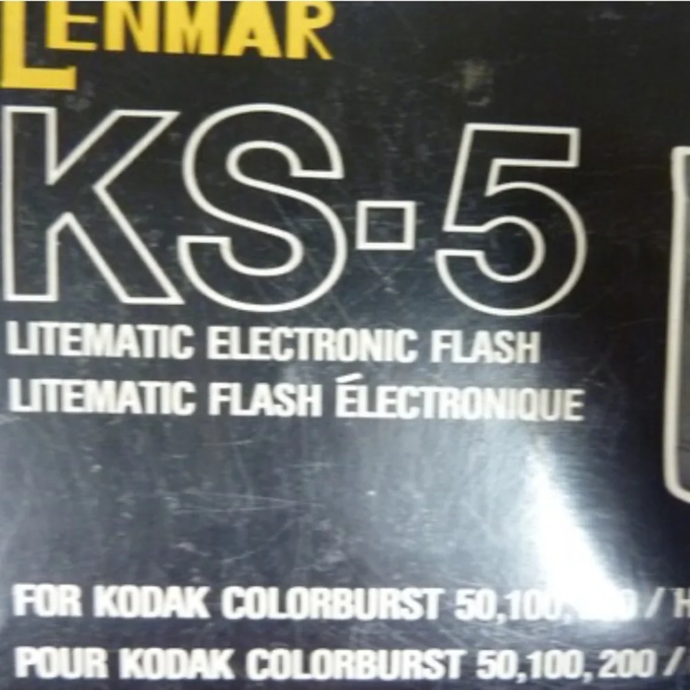 Lenmar KS-5 Litematic Electronic Flash for Kodak Colorburst 50,100,200 Handle 📷